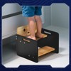 COSYLAND Kids Step Stool for Bathroom - Lovely Robot Shaped