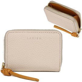 LS LASIEM Coin Purse Pouch, Key Case, Smart Key Case, For Women, With Card Slot, License Holder, Genuine Leather, Car, Compatible with Smart Keys