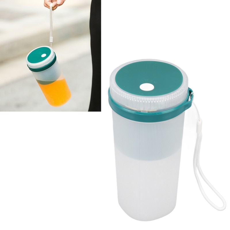 300ml USB Charging Electric Juicer Cup Security Lock Blender with