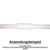 Connector/Sleeve with O-Ring for Condensate Hose Diameter 16-18 mm with