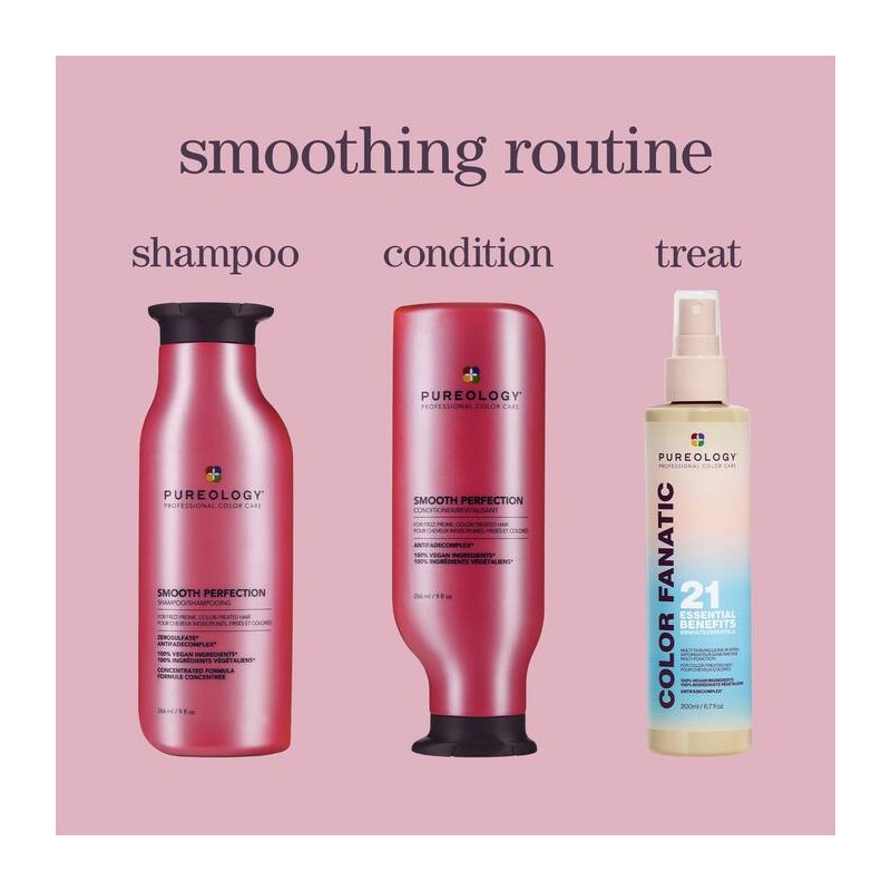 Pureology Smooth Perfection Daily Frizz Control Trio Bundle