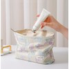 getgto 2 Pcs Makeup Bags, Large Cosmetic Bag Travel Toiletry