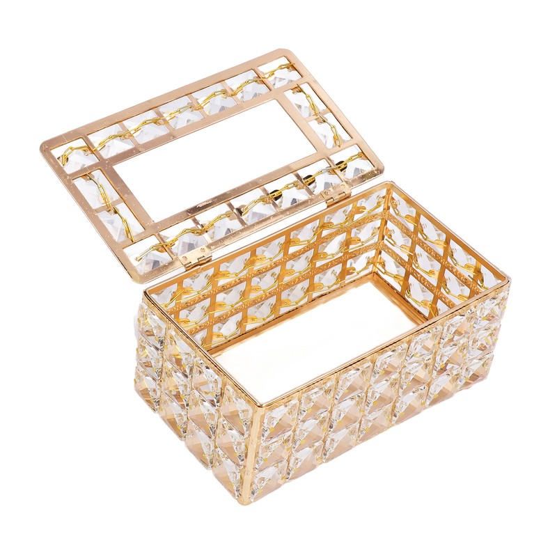 Tissue Box Holder Multifunctional Fashionable Design Exquisite Sturdy Durable Tissue