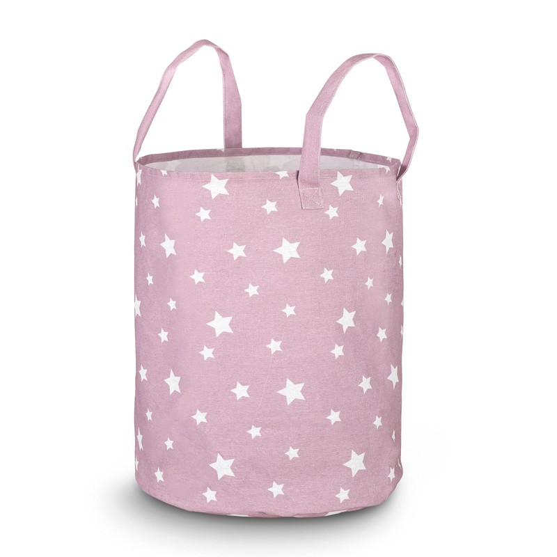 Nukido Freestanding Toy Basket for Children's Room, Large, Spacious, Charming