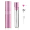 LISAPACK 8ML Brushed Atomizer Perfume Spray Bottle for Travel, Empty