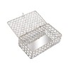 Deco 79 54241 Metal and Crystal Jewelry Box, 3" x