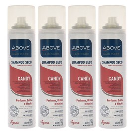 ABOVE Candy - Dry Shampoo - Oil Control - Volumizing Shampoo - 4 Pc