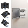 uxcell 2Pcs Torque Hinge, 71x50x9mm Nylon Adjustable Position Control Hinges,