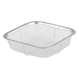 Minex Metal V-415 Mini Colander, Square, 5.3 inches (135 mm)