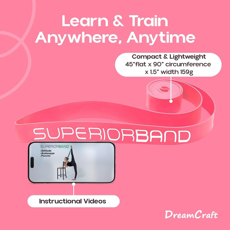 Ballet Stretch Bands for Exercise - Dancer Stretching Bands &