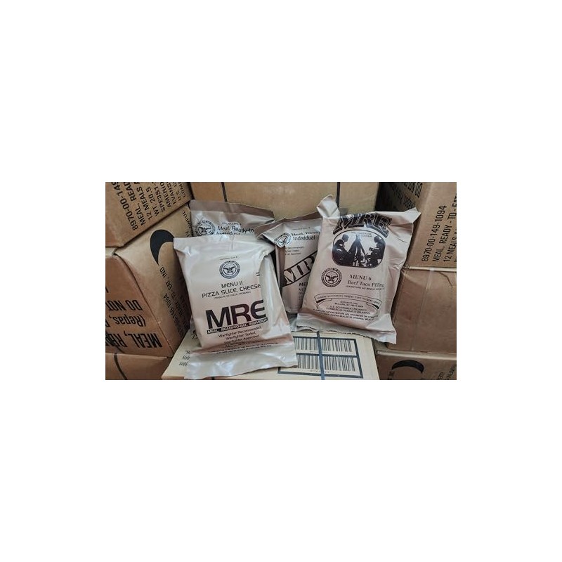 2025 or newer Inspection Date MREs (Meals Ready-to-Eat) Genuine U.S.