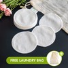 Hima'la 24 Pcs Reusable Makeup Remover Pads with Washable Laundry