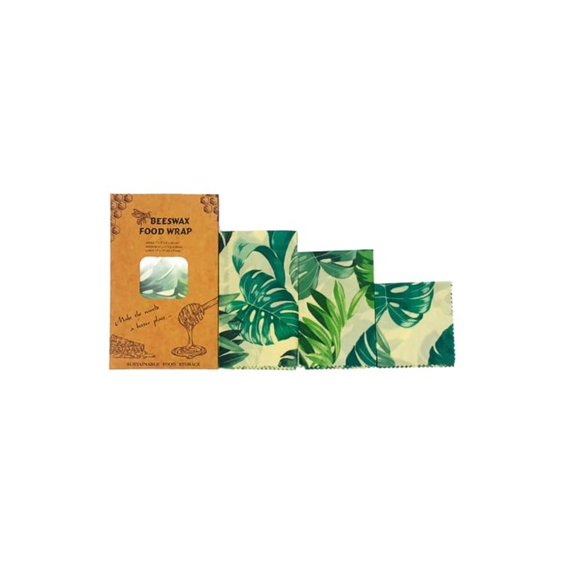 Beeswax Wraps | Eco Friendly Sustainable Reusable Food Wraps |