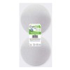 FloraCraft Packaged Styrofoam Balls, 4-Inch Snowballs, White, 2 per Package