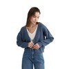 DeFacto Women's Cardigan Sweater, blue