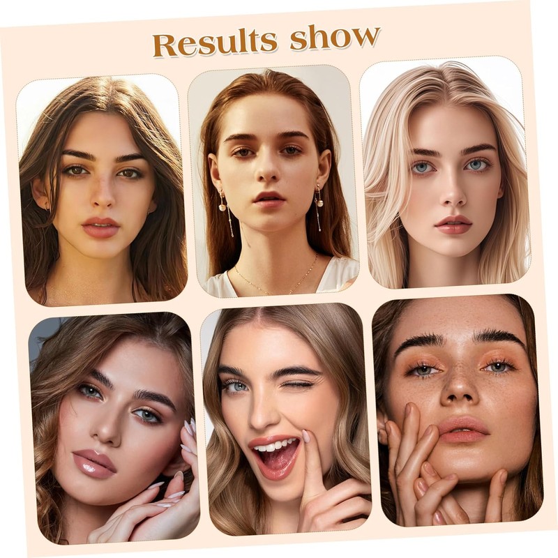 Juego De Pegatinas Para Cejas 20 Pares De Cejas Artificiales