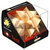 Fridolin 3D-Puzzle Stern aus Bambus, IQ-Test/Brainteaser