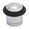 TIMCO Cylinder Door Stop - Polished Chrome - Floor Mounted