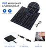 SUNYIMA Solar Fan, 20W Weatherproof Solar Powered Fan with DC
