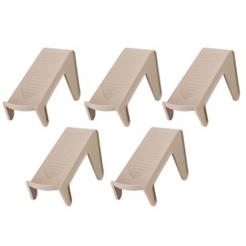 Iseto I-557 Shoe Holder, Space Saving Shoe Storage (Slim Type), 5 Pairs Set, Brown