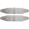 SeaLux Marine Boat Stainless Steel Heavy Duty Strap Hinge 7-1/8"x