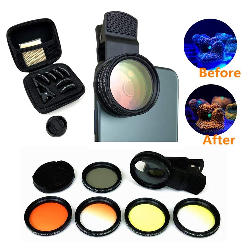 Coral View Lens Professional Photography 10 in 1 Kit 2inch