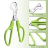 6Pcs Quail Egg Cutter Scissors Kitchen Egg Shears Tool (Green)