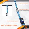 A ANTELOPE Ratchet Tie Down Straps, 4 Pack of 15',