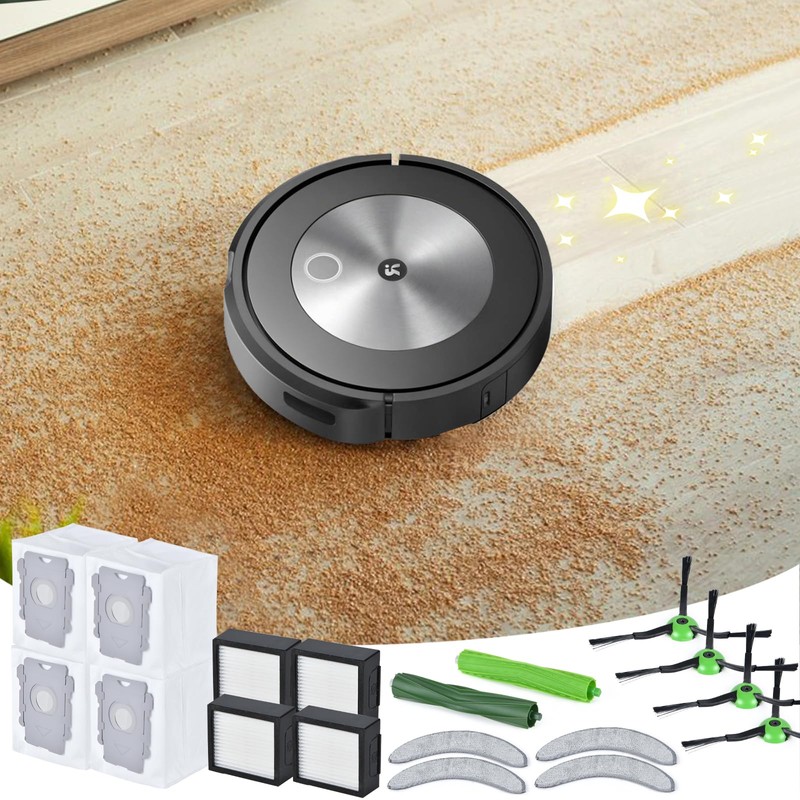 Cigacoal Replacement Parts Kit for iRobot Roomba Combo 10 Max,Combo