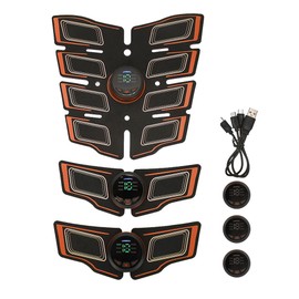 Household EMS Abdominal Muscle Patch Arm Leg Muscle Training Stimulator Fitness EquipmentOrange