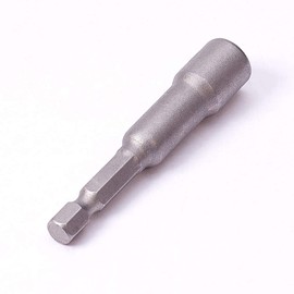 Utoolmart 1/4" Quick-Change Hex Shank 7mm Nut Setter Driver Drill Bit, 65mm Length, Metric With-magnetic 2 Pcs