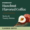 Starbucks Flavored Coffee K-Cup Pods, Hazelnut Flavored Coffee, Made without