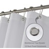 N&Y HOME 108 inch Extra Long Shower Curtain or Liner,