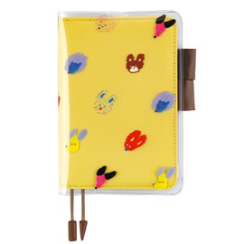 Hobonichi Techo Accessories Keiko Shibata: Cover on Cover [A6/for double covering] Dog Ears Fluttering in the Wind