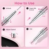 Wea&Hea Professional Electric Nail Drill, 50000 RPM Rechargeable Cordless E-File