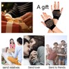 SamHeng Fishnet Gloves, 1 Pair Short Mesh Gloves, Pierced Fingerless