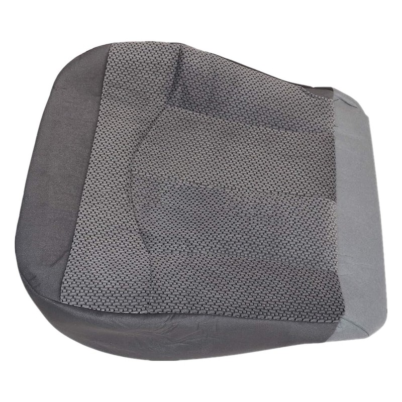 Zieichy Gray Driver Passenger Side Bottom Replacement Cloth Seat Cover