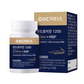 Body Doctors Chondroitin 1200 Conrity MBP Low Molecular Chondroitin 6 boxes / 바디닥터스  콘드로이친1200 콘레이티 MBP 저분자콘드로이친 6박스