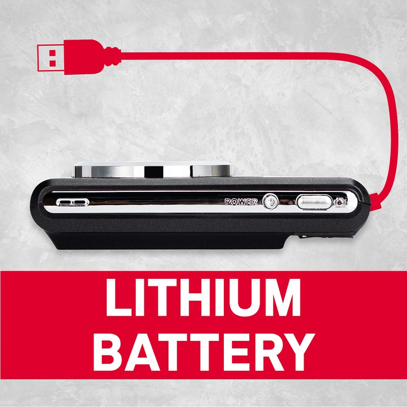 Agfa Photo Compact Digital Camera with 21 Megapixel CMOS Sensor,