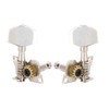 Ukulele Pegs 2L2R Silver Classical Style Ukulele Tuning Pegs Machine