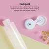 Travel Bottle Mini Toothpaste Dispensing Container Leakproof Dispenser Tube Home