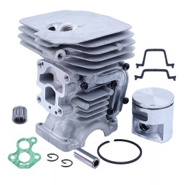 For Husqvarna 41mm Cylinder Piston Gasket Bearing Top Rebuild Kit for Husqvarna 435 435E 440