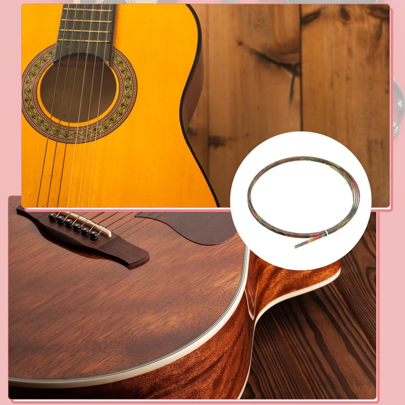 QUARKZMAN Pack of 2 Guitar Binding Purfling Strips, 1650 x