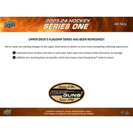 Upper Deck 2023-24 Series 1 Hockey Card Collector's Tin