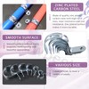 Swpeet 20Pcs 2"(50mm) Zinc Plated One Hole EMT Pipe Strap