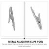 Uonlytech 10pcs Alligator Clips Stainless Steel Clamps Quick Testing