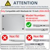 AKIT Compatible with MacBook Air 15 Inch Case 2026-2023 M5