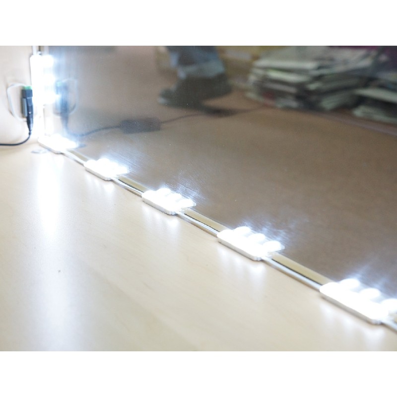 Crystal Vision Premium Pre-Installed LED Kit for Showcase, Display Case,