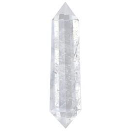 GUJOXILA 8-9 cm Rock Crystal Large Crystals Stones Hexagonal Gemstones Healing Stones Natural Gemstone Tower Hexagonal Point Crystal Reiki Energy Stone Meditation Gemstone 1 Piece