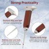 6.7 inch Ice Pick,Stainless Steell Ice Pick with Wooden Handle,Ice